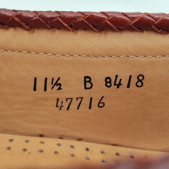 Allen Edmonds Men’s Maxfield Tassel Loafer Brown Leather Size 11.5 B main image 4